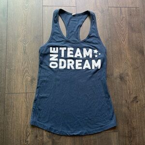 One Team One Dream Tank Top